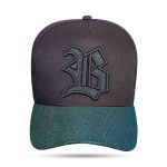 Boné Blck Brasil Snapback Logo Aba Shine