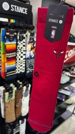 Meia Stance Bulls Badged Crew Nba