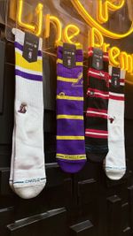 Meia Stance Prep Lakers Nba