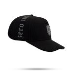 Boné Blck Brasil Snapback Nobuck Zero Um Shield
