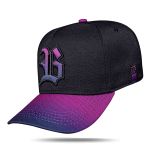 Boné Blck Brasil Snapback Aba Degradê