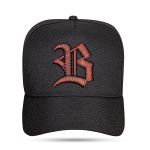 Boné Blck Brasil Snapback Alto Relevo Zig Zag