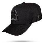 Boné Blck Brasil Snapback Alto Relevo Zig Zag
