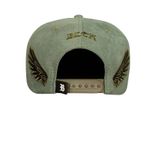 Boné Blck Brasil Snapback Suede New Wings  Asas Piano
