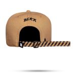 Boné Blck Brasil Strapback Listras Logo Suede
