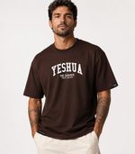 Camiseta Oversized Suedine HB Yeshua He Saves