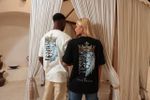 Camiseta Oversized Suedine HB Estampa Leão Yeshua