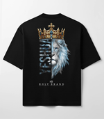 Camiseta Oversized Suedine HB Estampa Leão Yeshua