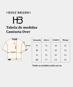 Camiseta Oversized Suedine HB Jesus 33