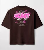 Camiseta Oversized Suedine HB Pure Heart