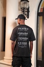 Camiseta Oversized Suedine HB Eu Sou o Caminho