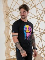 Camiseta Trinity Smile Color c/ Pedraria