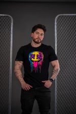 Camiseta Trinity Smile Color c/ Pedraria