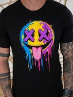 Camiseta Trinity Smile Color c/ Pedraria
