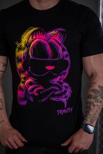 Camiseta Trinity  Cool Cat c/ Pedraria