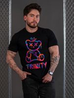 Camiseta Trinity Bear Crown c/ Pedraria