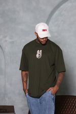 Camiseta Oversized Mr.Bunny Suedine REF-4335