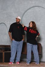 Camiseta Oversized Mr.Bunny Suedine REF-MB05001A