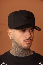 Boné Effel Culture Snapback Aba e Logo Piano Ref-2026-3041