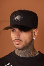 Boné Effel Culture Snapback Aba e Logo Piano Ref-2026-3041