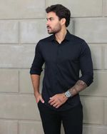 Camisa Manga Longa FB Fibra De Bambu Slim Fit
