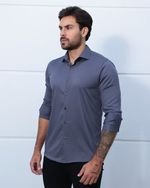 Camisa Manga Longa FB Fibra De Bambu Slim Fit