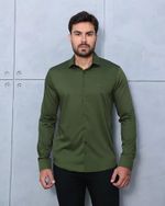 Camisa Manga Longa FB Fibra De Bambu Slim Fit
