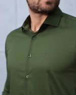 Camisa Manga Longa FB Fibra De Bambu Slim Fit