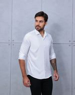 Camisa Manga Longa FB Fibra De Bambu Slim Fit