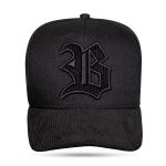 Boné Blck Brasil Snapback Contour Aba Cotelê