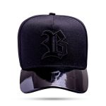 Boné Blck Brasil Snapback Aba Logo Piano