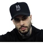 Boné Snapback Mr. Bunny 1286/51 Preto Unico 52049 Unico