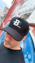 Boné Strapback Mr. Bunny 1286/50 Preto Unico 52049 Unico