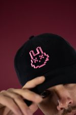 Boné Dad Hat Mr.bunny Mr 40 Preto Unico Preto Unico
