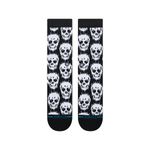 Meia Stance Static Skull Crew