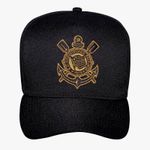 Boné Blck Brasil Snapback Escudo Corinthians