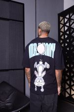 Camiseta Oversized Mr Bunny Suedine REF-MB-060008-605