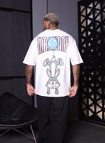 Camiseta Oversized Mr Bunny Suedine REF-MB-060008-605
