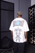 Camiseta Oversized Mr Bunny Suedine REF-MB-060008-605