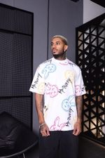 Camiseta Oversized Mr Bunny Suedine REF-MB05001