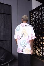 Camiseta Oversized Mr Bunny Suedine REF-MB05001
