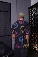 Camiseta Oversized Mr Bunny Suedine REF-MB05001