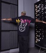 Camiseta Oversized Mr Bunny Suedine REF-MR05002