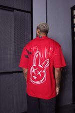 Camiseta Oversized Mr Bunny Suedine REF-MR05002