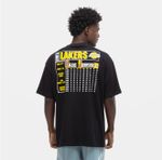 Camiseta Oversized Mitchell & Ness NBA  Los Angeles Lakers Cards  Magic Johnson MN546