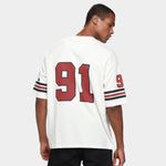 Camiseta Oversized Mitchell & Ness NBA Chicago Bulls Football Hwc MT689