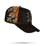 Boné Blck Brasil Snapback Suede Tiger Oriental
