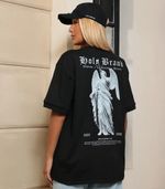 Camiseta Oversized Suedine HB Anjo Apocalipse