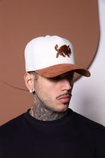 Boné Effel Culture Snapback Aba  Suede Ref-2026-3041_V2