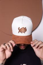 Boné Effel Culture Snapback Aba  Suede Ref-2026-3041_V2